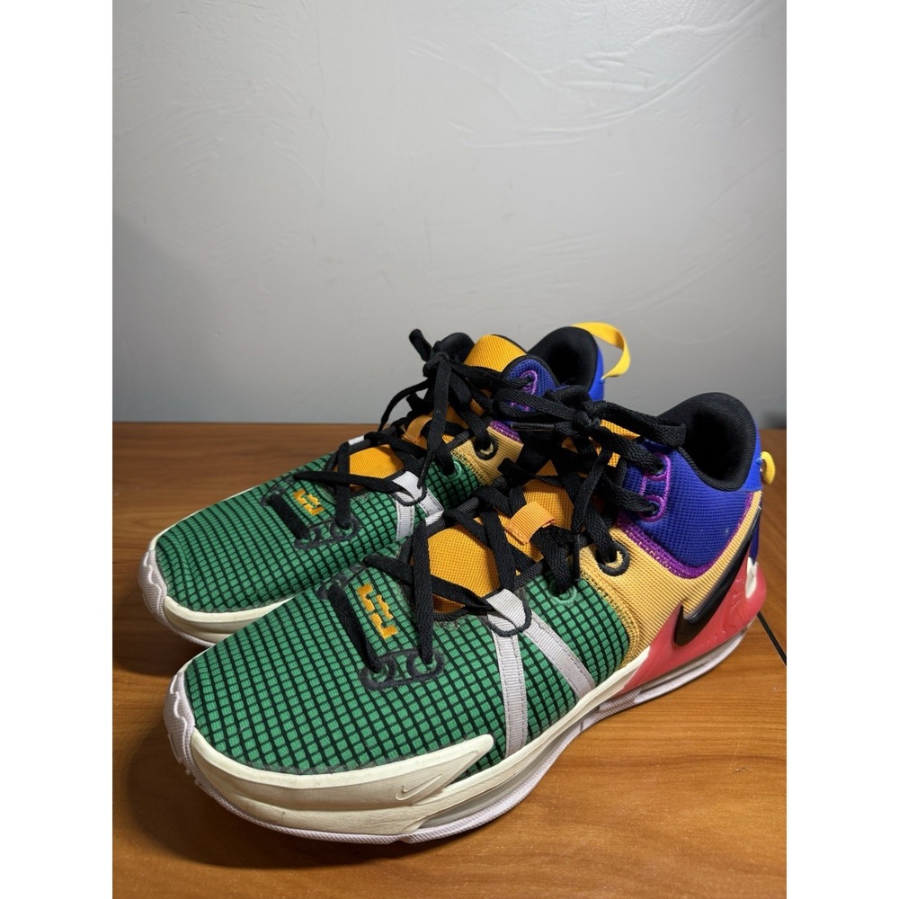 Nike LeBron Witness 7 "Vivid Purple/Sea Coral" Basketball Mens 13 DM1123-501